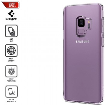 Spigen Liquid Crystal permatomas dėklas (Samsung S9)